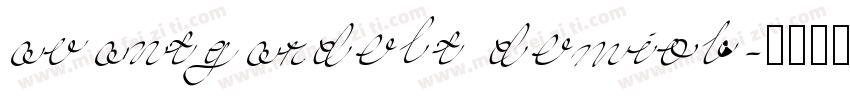 avantgardelt demiob字体转换